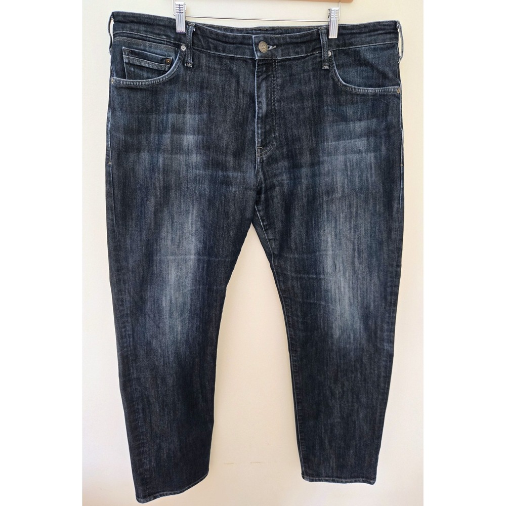 MAVI Matt Relaxed Straight Leg Jeans Dark Wash Faded - Men's 42/32 Mid-Rise EUC